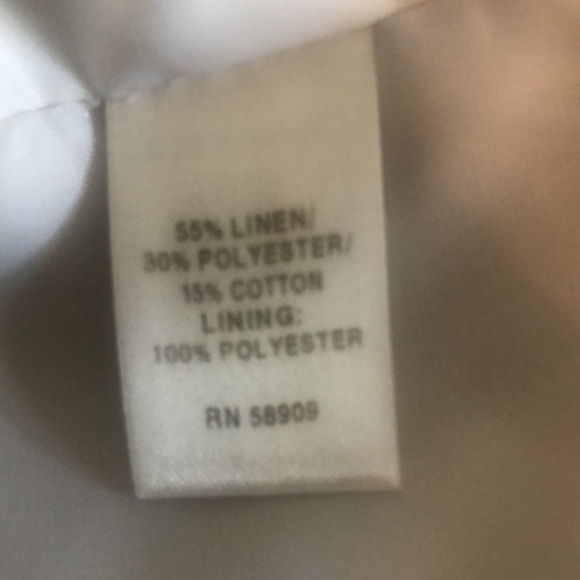 Young Men’s tan linen blazer size 20. Class Club from Dillard’s. - Picture 5 of 6